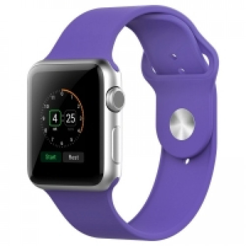 Ремешок Silicone Purple Sport Band for Apple Watch 38/42mm