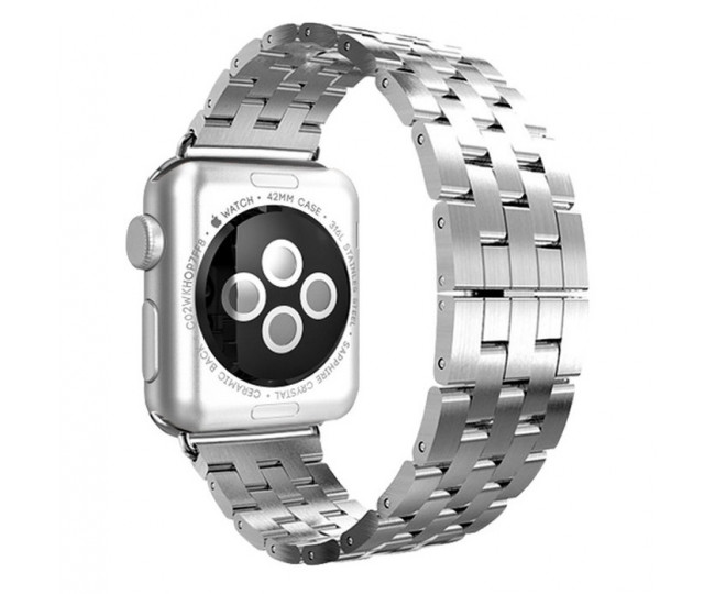 Металлический браслет для Apple Watch 38/42mm Silver
