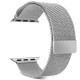 Apple Watch series 2 42mm Stainless Steel Case with White Sport Band (MNPR2) 5/5  б/у + новый ремешок Milanese Loop в ПОДАРОК