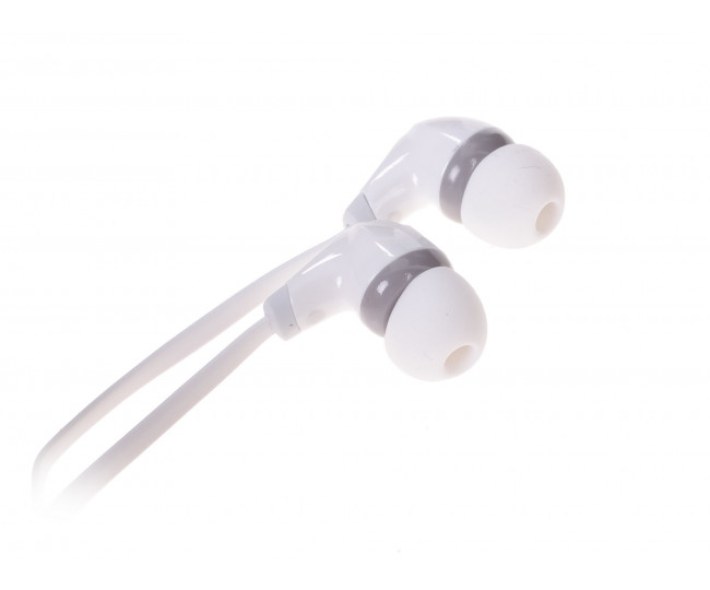 Навушники Sven SEB-260M White, Mini jack (3.5 мм), вакуумні, мікрофон на дроті, кабель 1.2 м