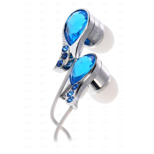 Навушники Sven SEB Sapphire Blue, Mini jack (3.5 мм), вакуумні, кабель 1.2 м