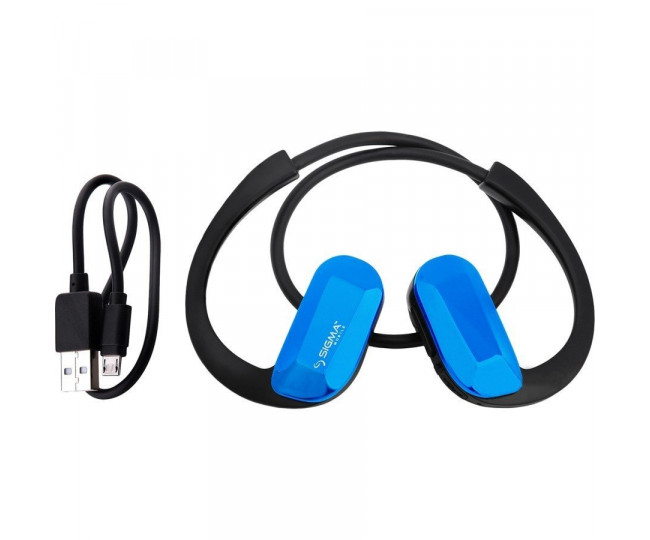 Гарнитура Bluetooth Sigma Stereo X-MUSIC H51 SWIM blue