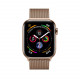 Apple Watch Series 4 (GPS Cellular) 40mm Gold Stainless Steel with Gold Milanese Loop (MTVQ2 / MTUT2)