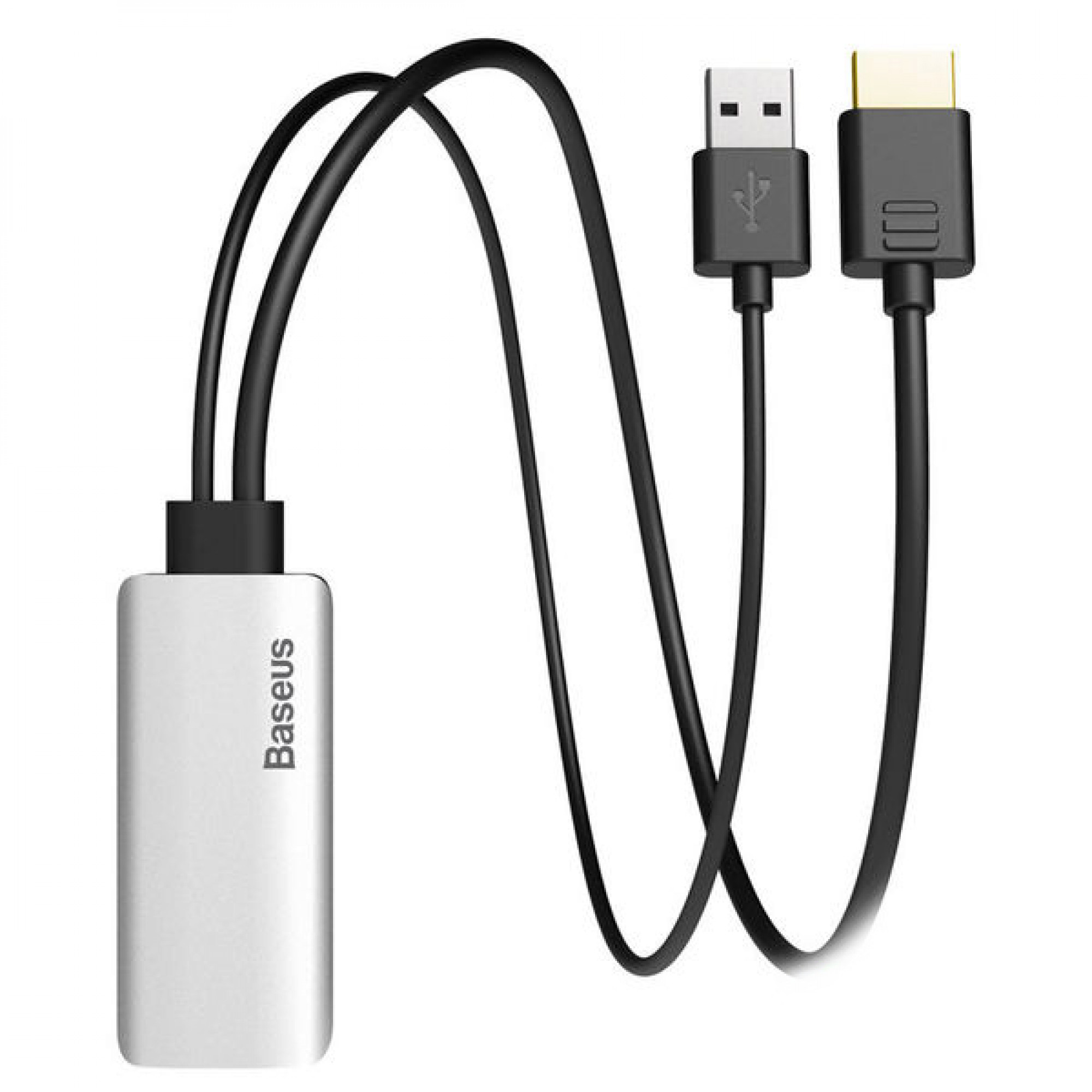 Адаптер Baseus HD Display Adapter Silver