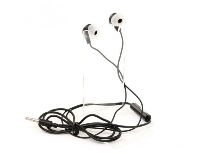 Гарнитура PrologiX ME-A150 Black, Mini jack (3.5 мм) 4pin, вакуумные, микрофон на проводе, кабель 1.
