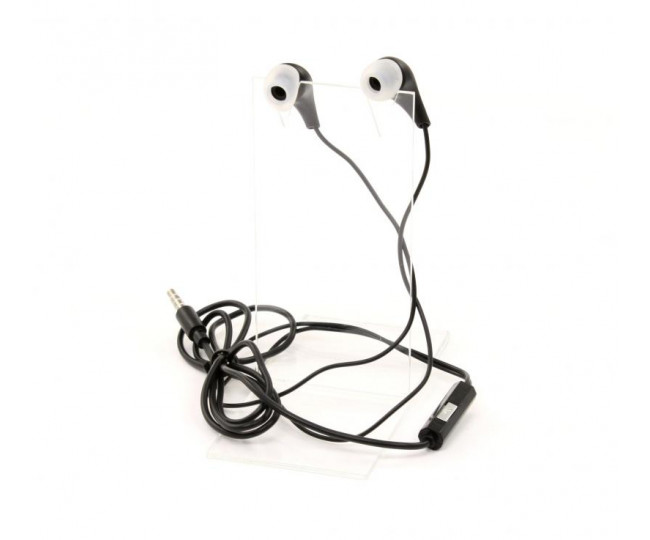 Гарнитура PrologiX ME-A150 Black, Mini jack (3.5 мм) 4pin, вакуумные, микрофон на проводе, кабель 1.