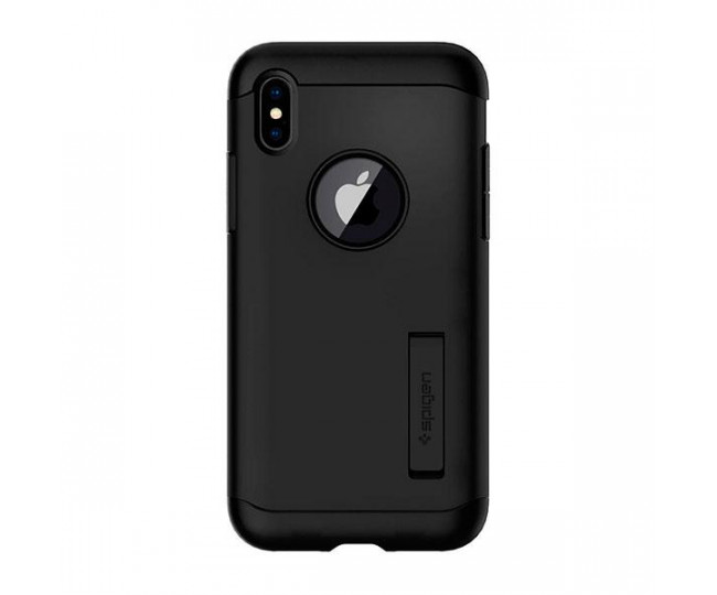 Чохол Spigen Case Slim Armor для iPhone X Black (057CS22138)