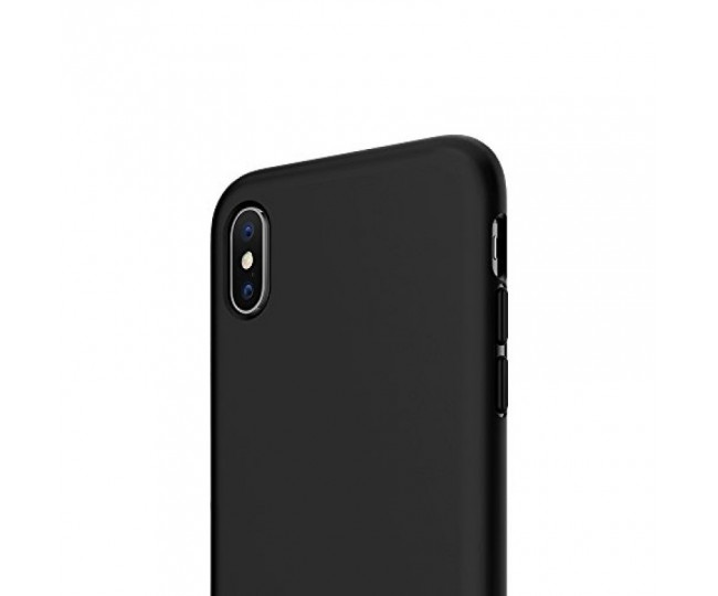 Чохол Spigen Case Liquid Crystal Matte для iPhone X Black (057CS22119)