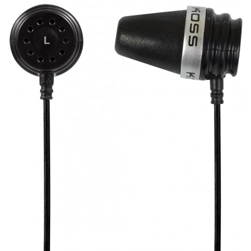 Наушники KOSS SparkPlug K (Pathfinder) Black, Mini jack (3.5 мм), вкладыши, кабель 1.2 м