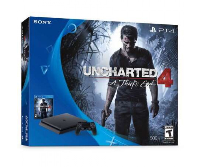 Sony Playstation 4 Pro 1000gb + Игра Uncharted 4