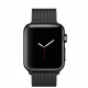 Apple Watch Series 2 38mm Space Black Stainless Steel Case with Space Black Milanese Loop (MNPE2)