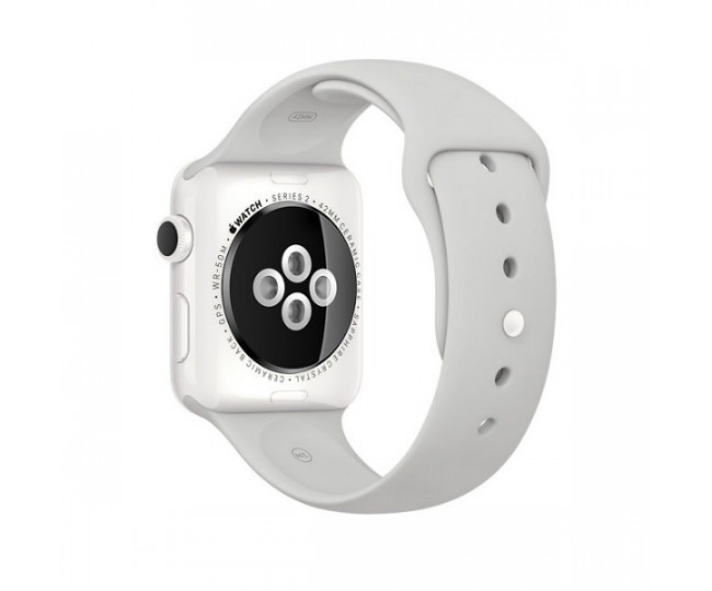 Apple Watch Edition 38mm White Ceramic Case with Cloud Sport Band (MNPF2)