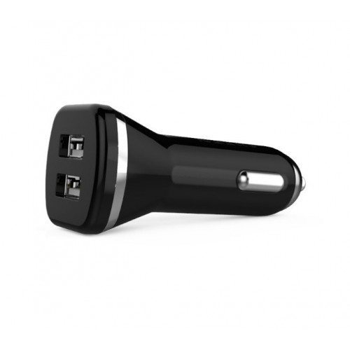 АЗУ Ldnio Dual Car Charger Lightning cable dl-219 Black 