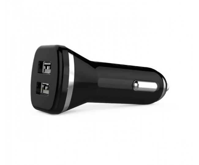 АЗП Ldnio Dual Car Charger Lightning cable dl-219 Black