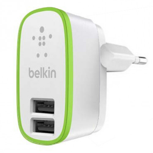 Зарядний пристрій Belkin 2-Port Home Charger 2.1A