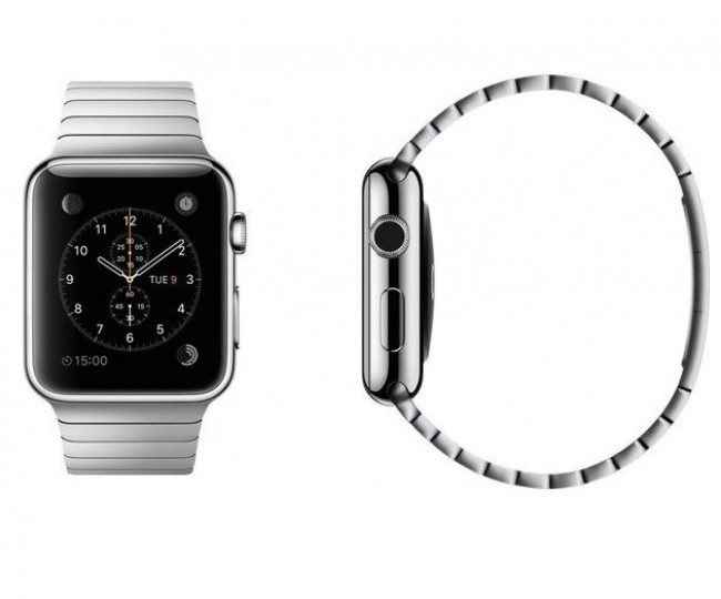 Apple Watch 42mm Stainless Steel Case with Stainless Steel Link Bracelet (MJ472)