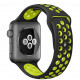 Apple Watch Nike 42mm Space Gray Aluminum Case with Black/Volt Nike Sport Band (MP0A2)