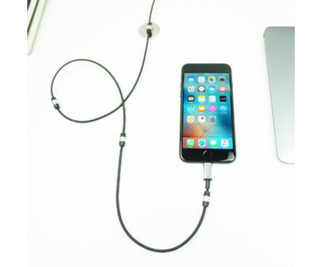 Кабель FuseChicken USB to Lightning Rivet Charge 1m Black