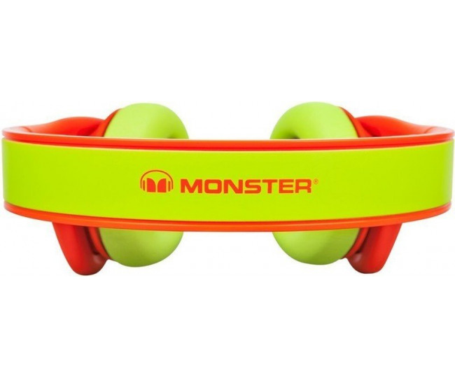 Наушники Monster® DNA Neon On-Ear Headphones Yellow on Neon Orange