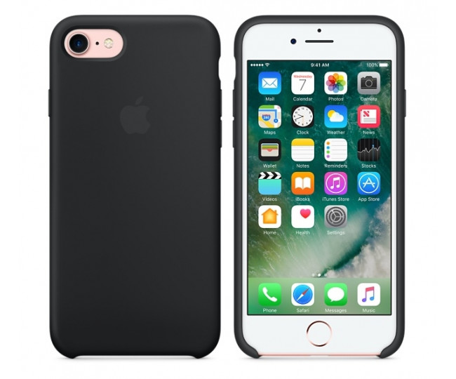 Чохол Silicone Case Black для iPhone 7