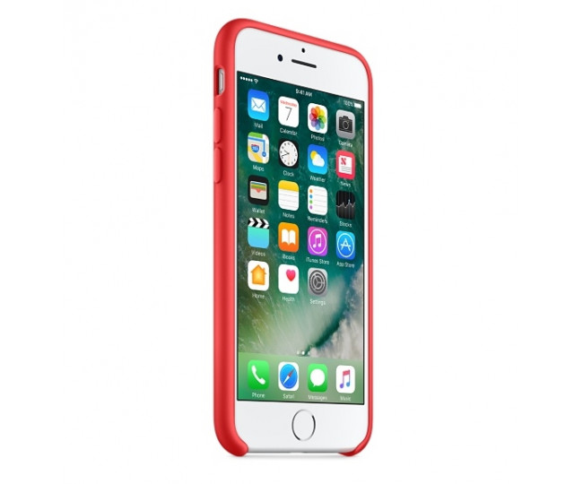 Чохол Apple iPhone 7 Silicone Case - (PRODUCT) RED (MMWN2)