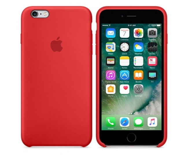 Чохол Apple iPhone 6/6s Silicone Case - PRODUCT(RED) MKY32