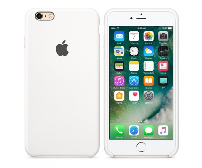 Чохол Apple iPhone 6/6s Silicone Case - White MKY12