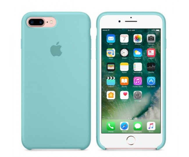 Чохол Apple iPhone 7 Plus Silicone Case - Sea Blue (MMQY2)
