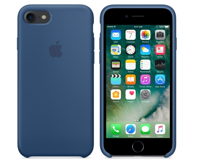 Чохол Apple iPhone 7 Silicone Case - Ocean Blue (MMWW2)
