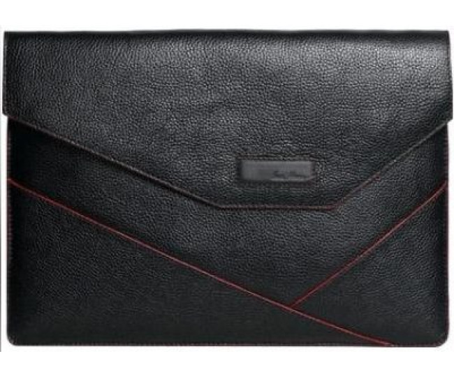 Чохол-конверт ISSA HARA на MacBook 13" Black/Red