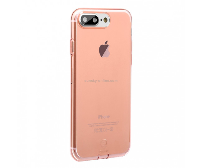 Чохол Baseus Super Slim для iPhone 7 Plus Pink-Clear