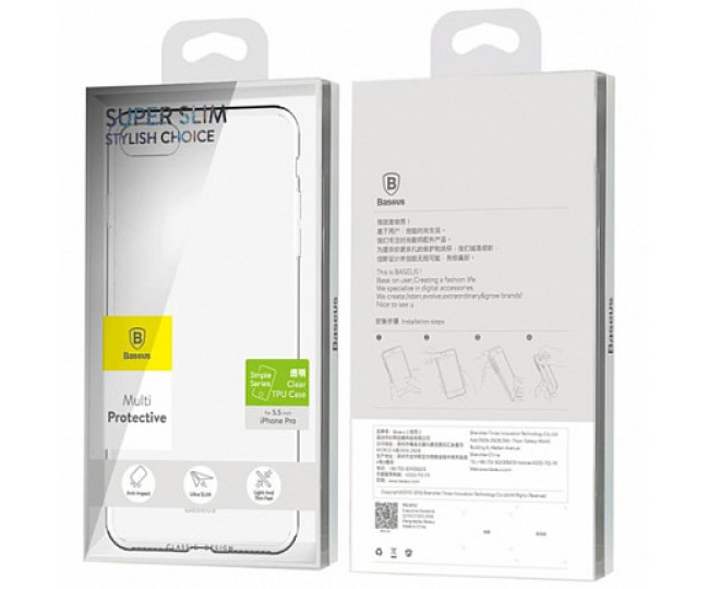 Чохол Baseus Super Slim для iPhone 7 Clear