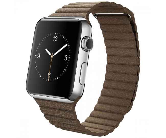Ремешок 38/42mm Leather Loop Light Brown для Apple Watch