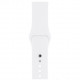 Apple Watch Series 2 38mm Silver Aluminum Case with White Sport Band (MNNW2)