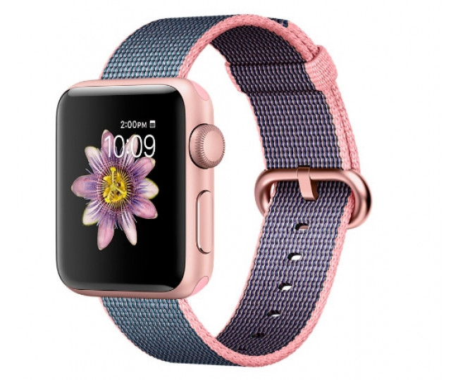 Rose gold apple store watch 2