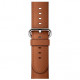 Apple Watch Series 2 38mm Stainless Steel Case with Saddle Brown Classic Buckle Band (MNP72)