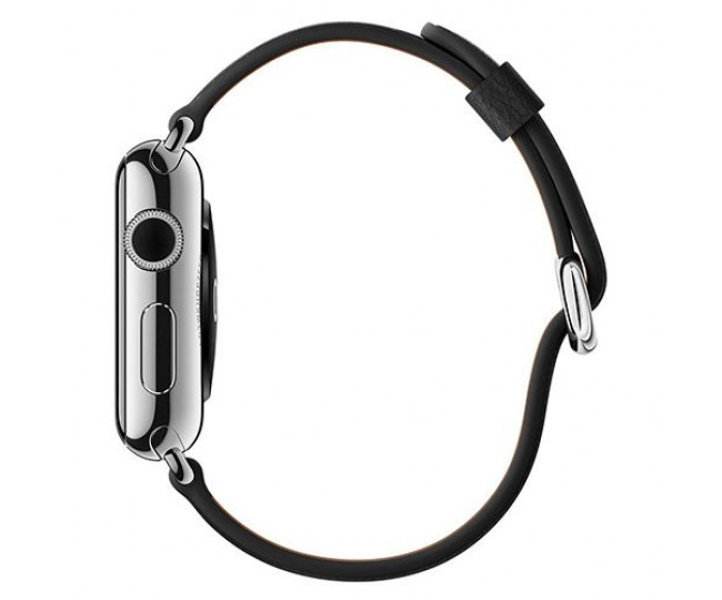 Apple Watch 42mm Stailnless Steel Case with Black Classic Buckle (MLFA2)