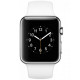 Apple Watch Sport 38mm Silver Aluminum Case with White Sport Band (MJ2T2) CPO