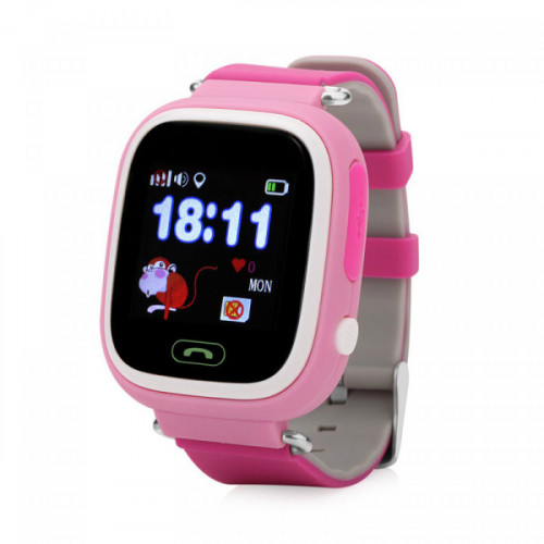 Часы Smart Baby Watch Q60 Pink (GW900)