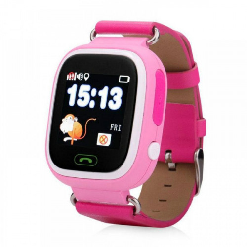 Часы Smart Baby Watch Q100 Pink (TD-02)