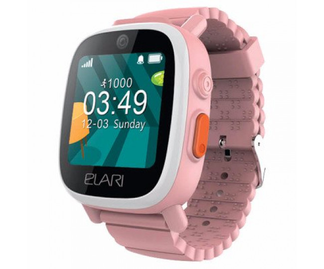 Дитячі смарт-годинник Elari KidPhone 2 Pink з GPS-трекером (KP-2P)
