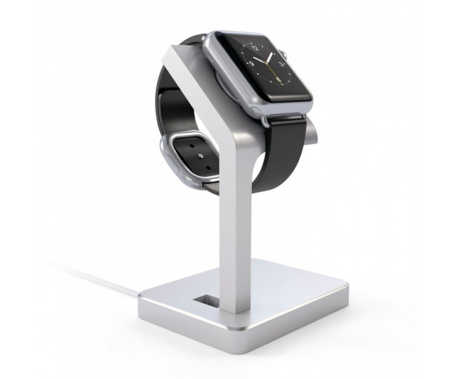Підставка Satechi Aluminum Apple Watch Charging Stand Silver