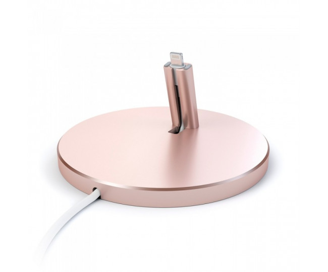 Подставка Satechi Aluminum Desktop Charging Stand for iPhone Space Rose Gold