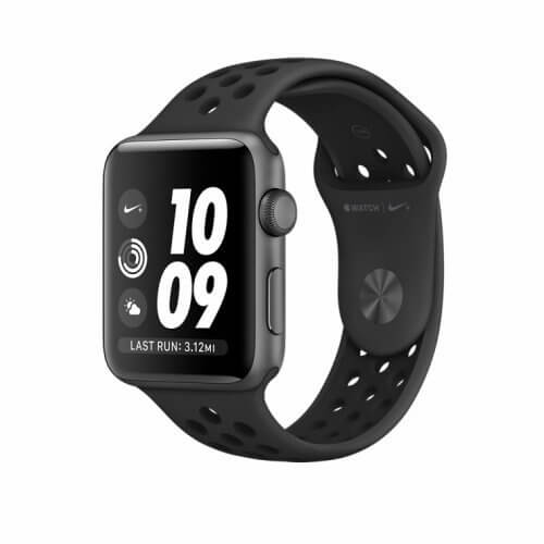 Apple Watch Series 3 Nike+ GPS 42mm Space Gray Aluminum Case with Anthracite/Black Nike Sport Band (MQL42)