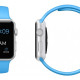 Apple Watch Sport 38mm Silver Aluminum Case with Blue Sport Band (MJ2V2)