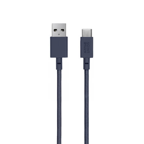 Кабель Native Union Belt Cable USB-A to USB-C Marine (1.2 m) (BELT-KV-AC-MAR)