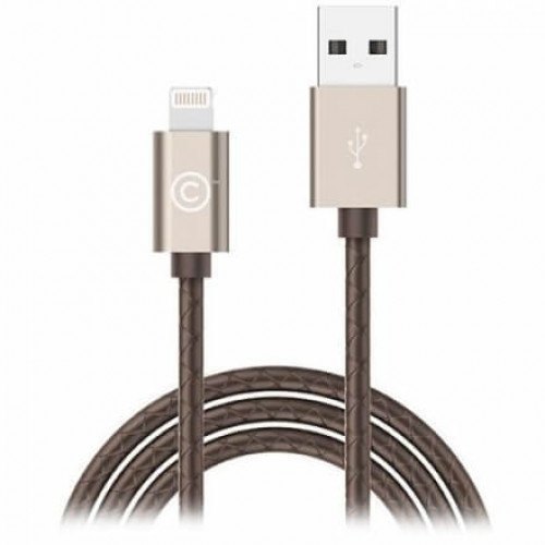 Кабель Lab.C Lightning Leather Cable A.L 1.8 m Champagne Gold