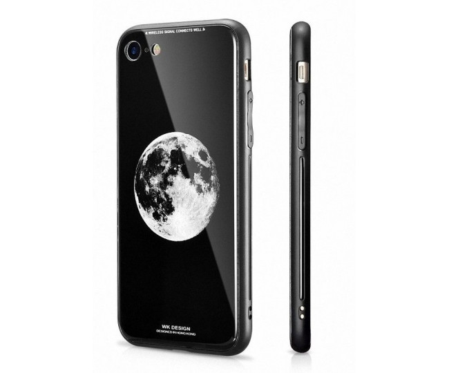 Чохол WK Design Glass LL05 для iPhone 7/8 Plus Moon