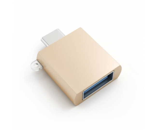 Адаптер Satechi Type-C USB Adapter Gold (ST-TCUAG)