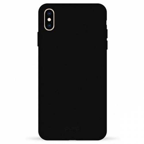 Чохол Pump Silicone Case for iPhone XS Max Black (PMSLXSMAX-16/161)